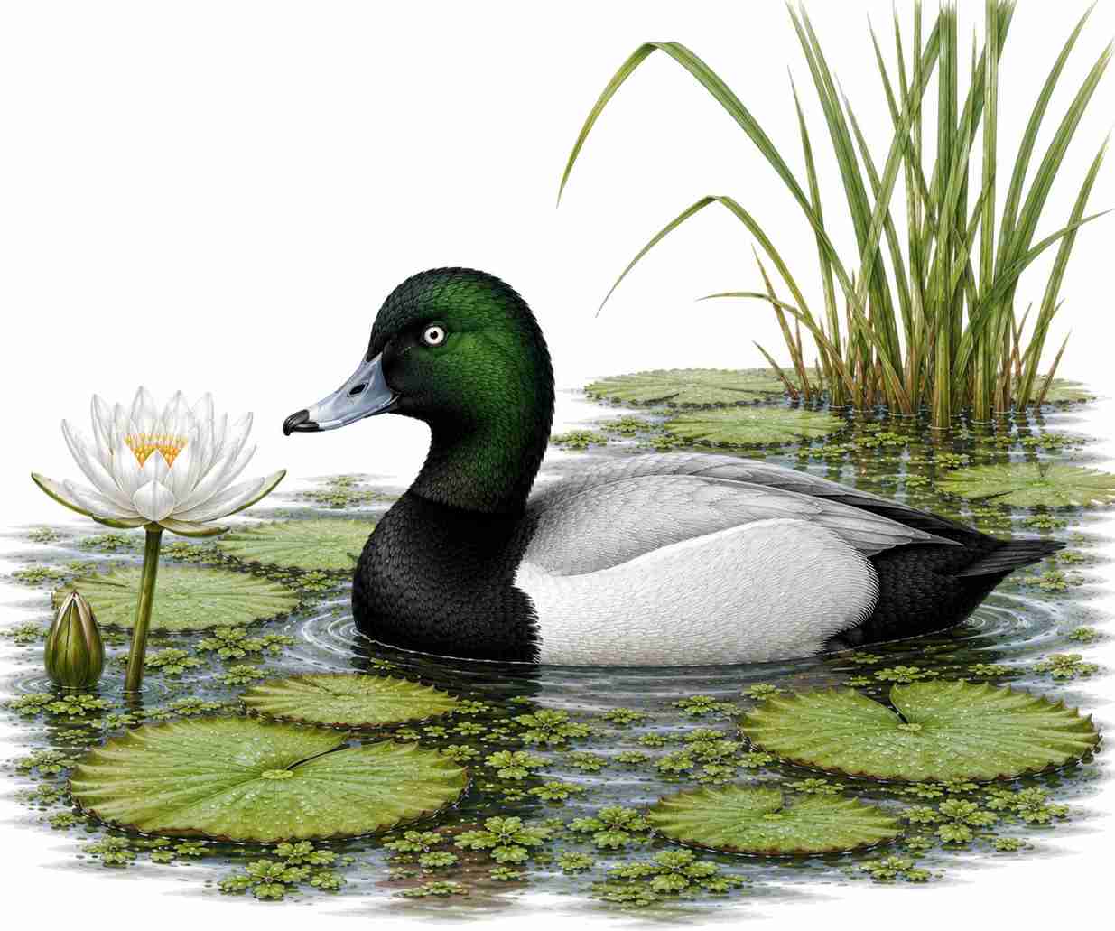 Baer's Pochard