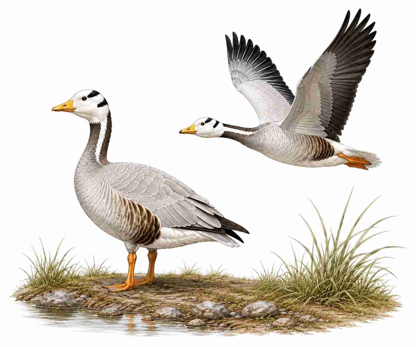 Bar-headed Goose