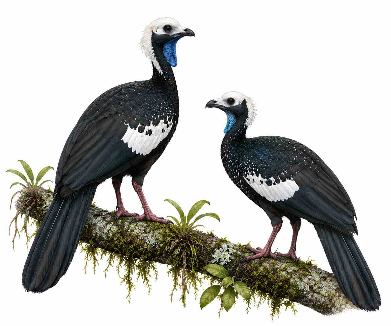 Blue-throated Piping-Guan