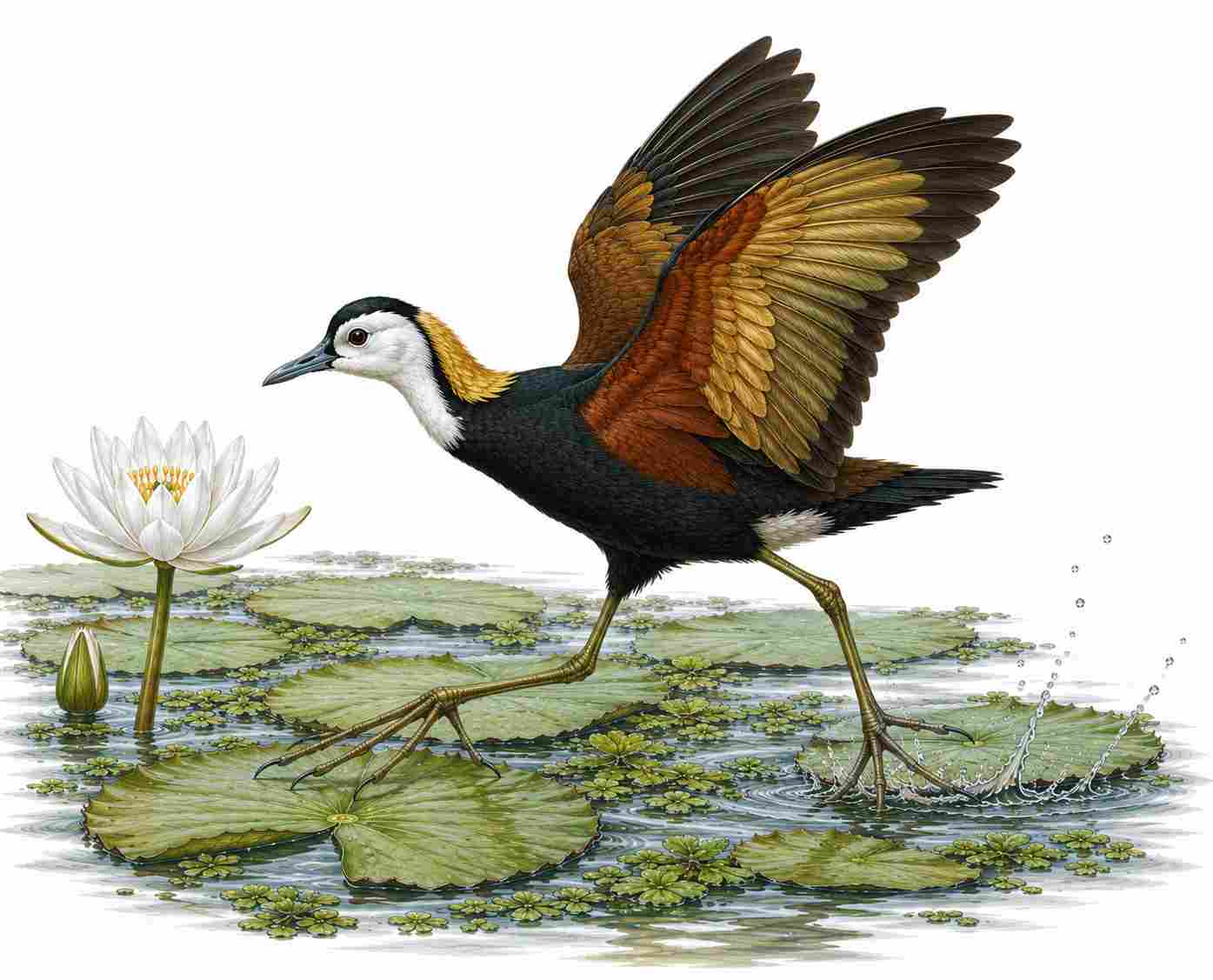 Bronze-winged Jacana