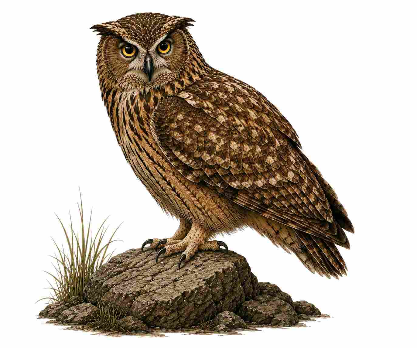 Brown Fish-Owl