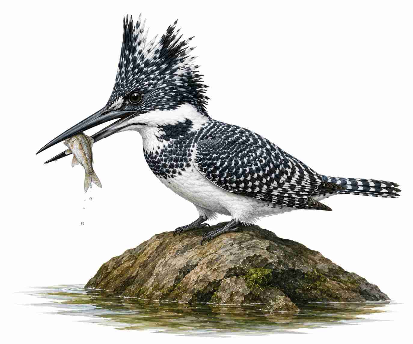 Crested Kingfisher