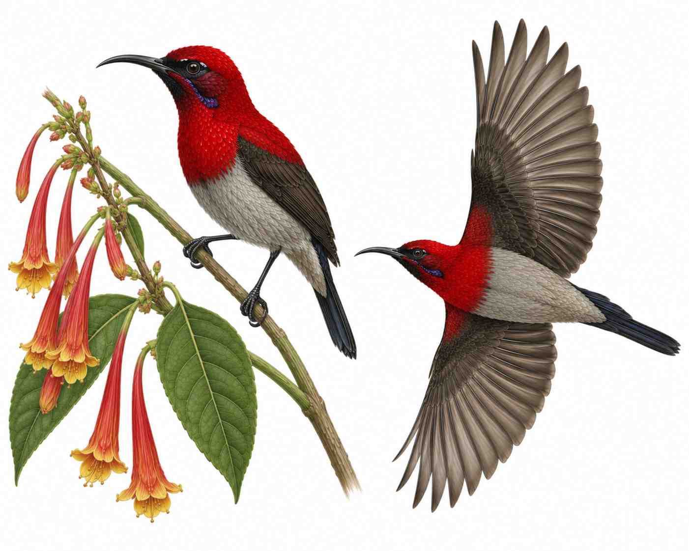 Crimson Sunbird