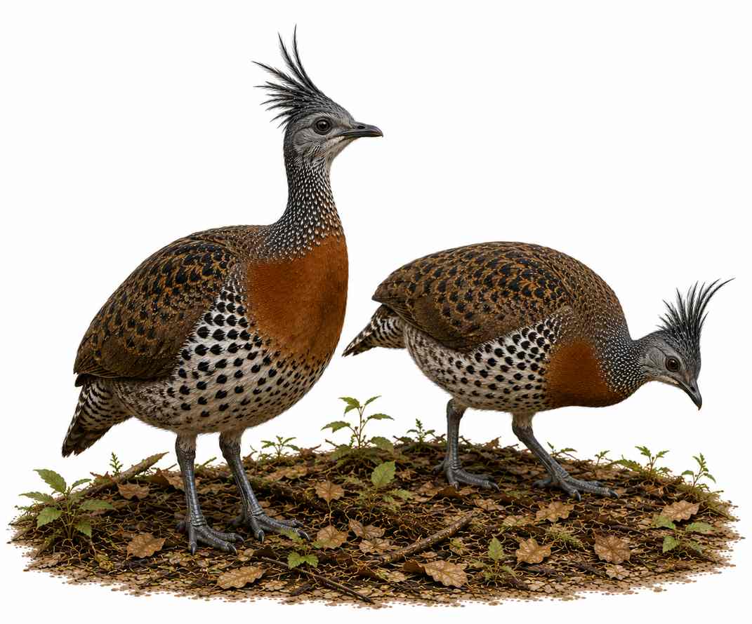Elegant Crested-Tinamou