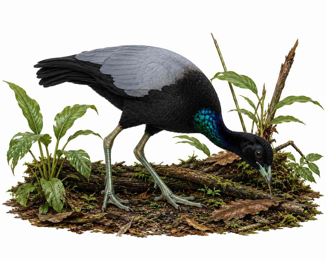 Gray-winged Trumpeter