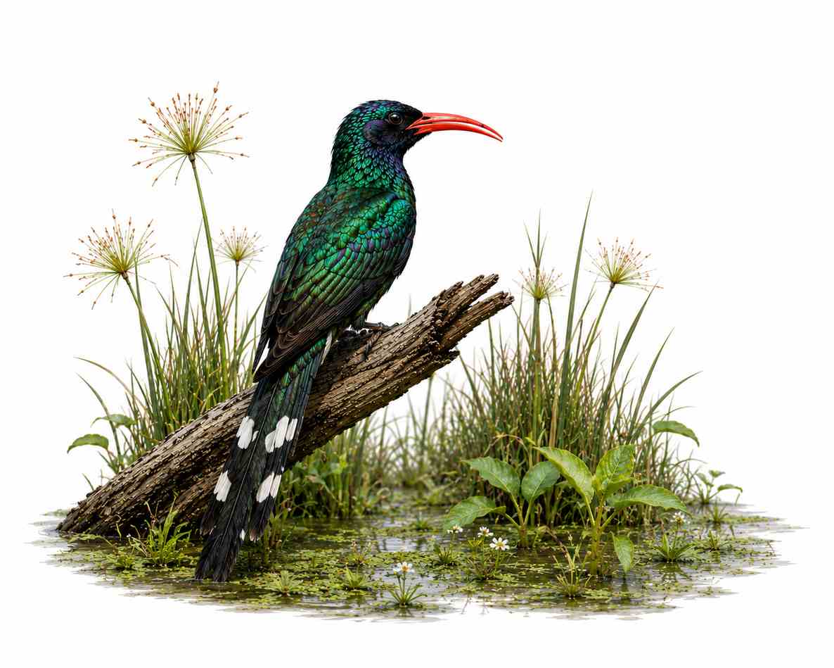 Green Woodhoopoe