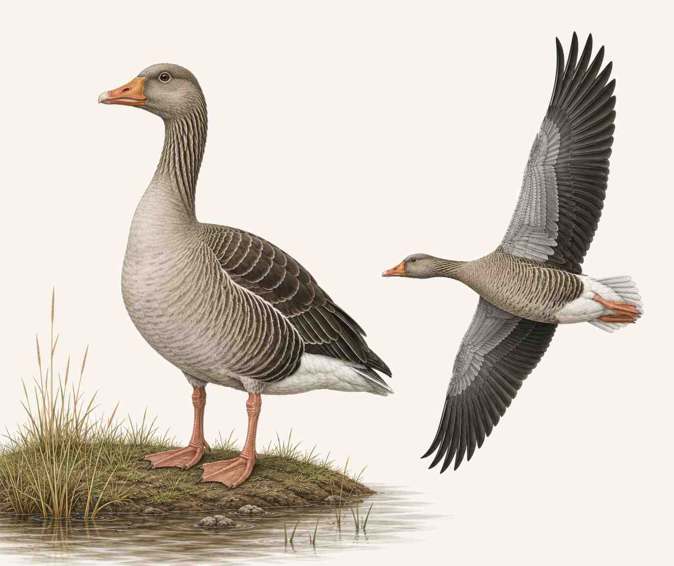 Graylag Goose