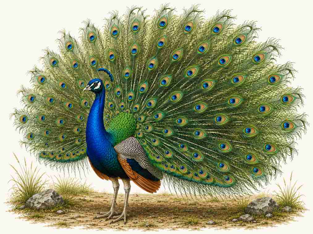 Indian Peafowl