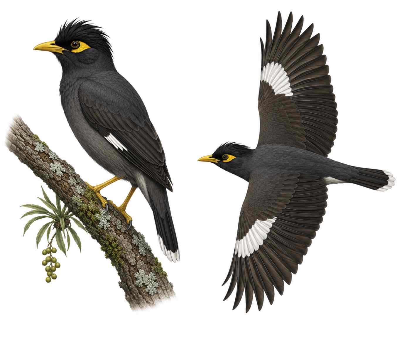 Jungle Myna