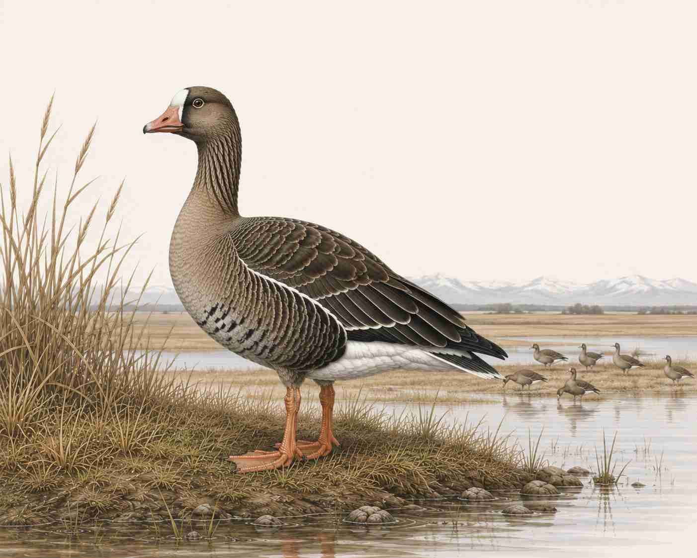 Lesser White-fronted Goose