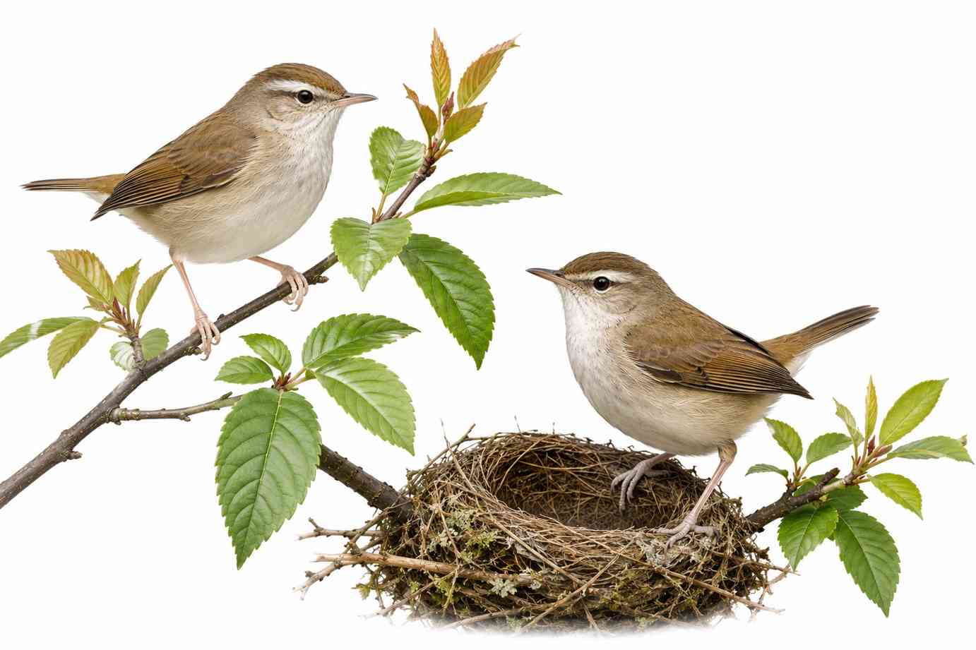 Pale-footed Bush Warbler