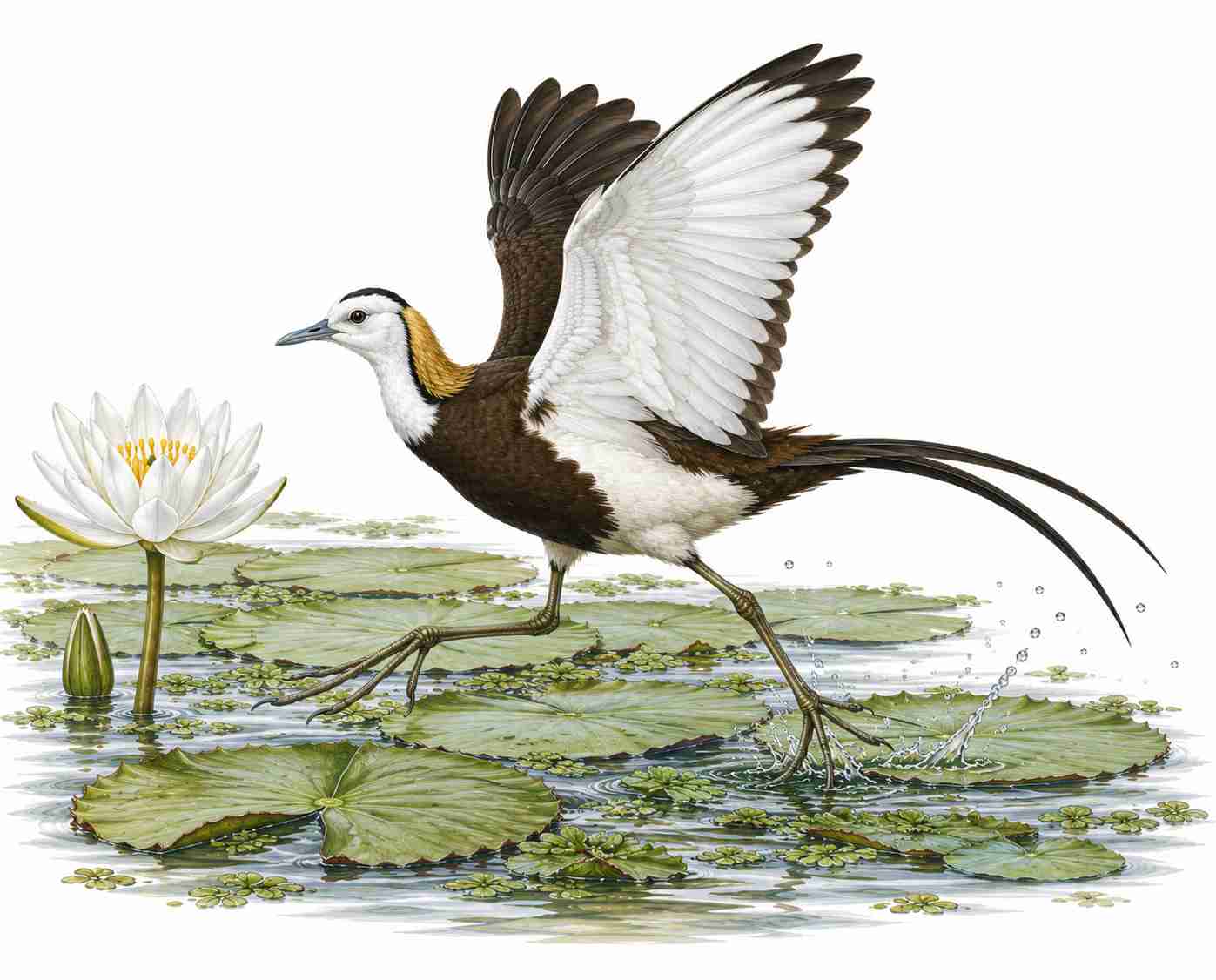 Pheasant-tailed Jacana