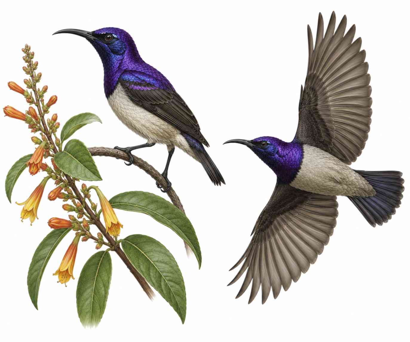 Purple Sunbird