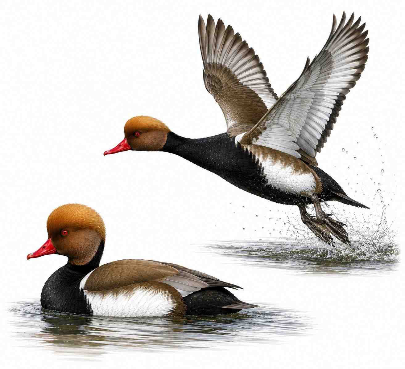 Red-crested Pochard