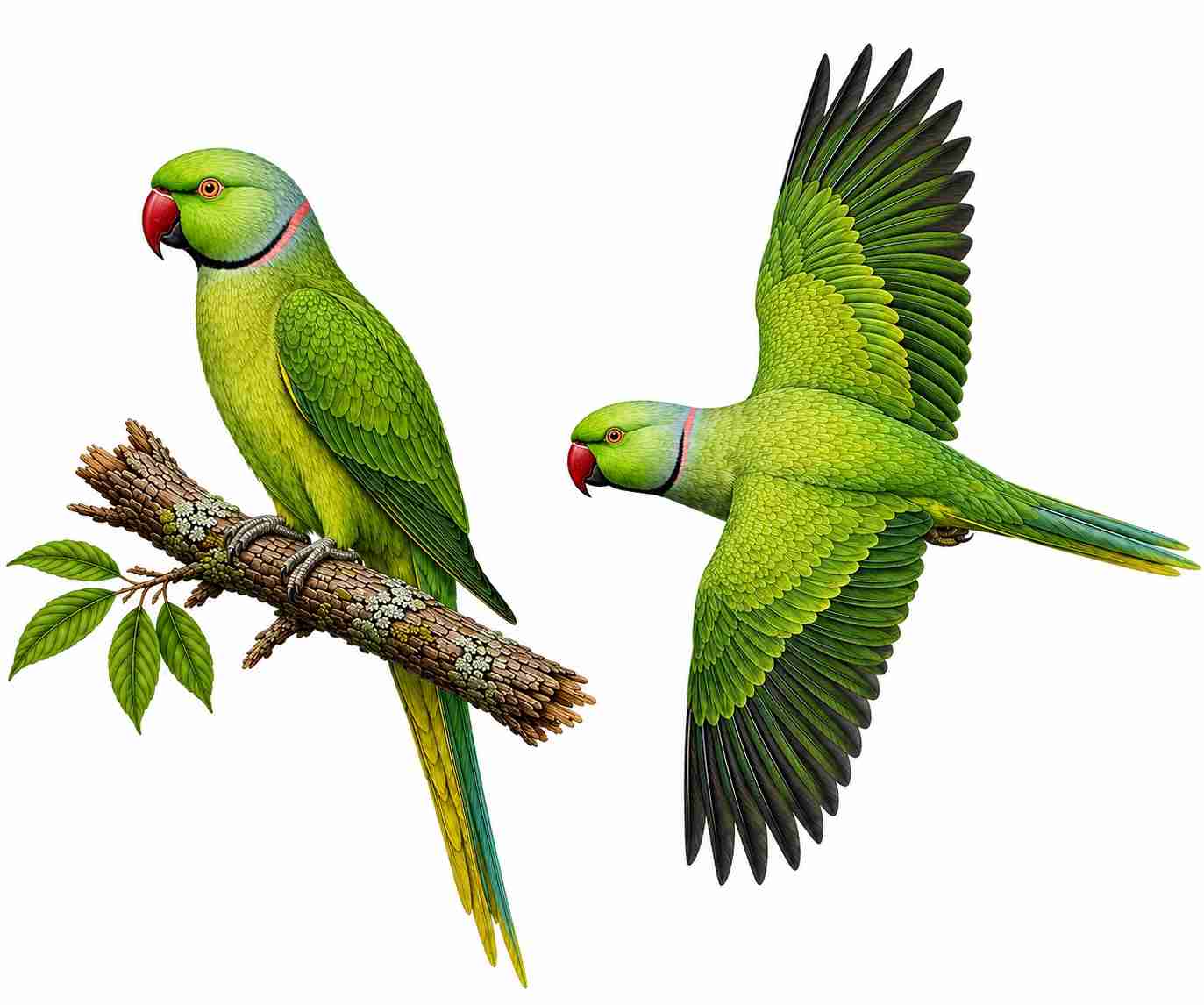 Rose-ringed Parakeet