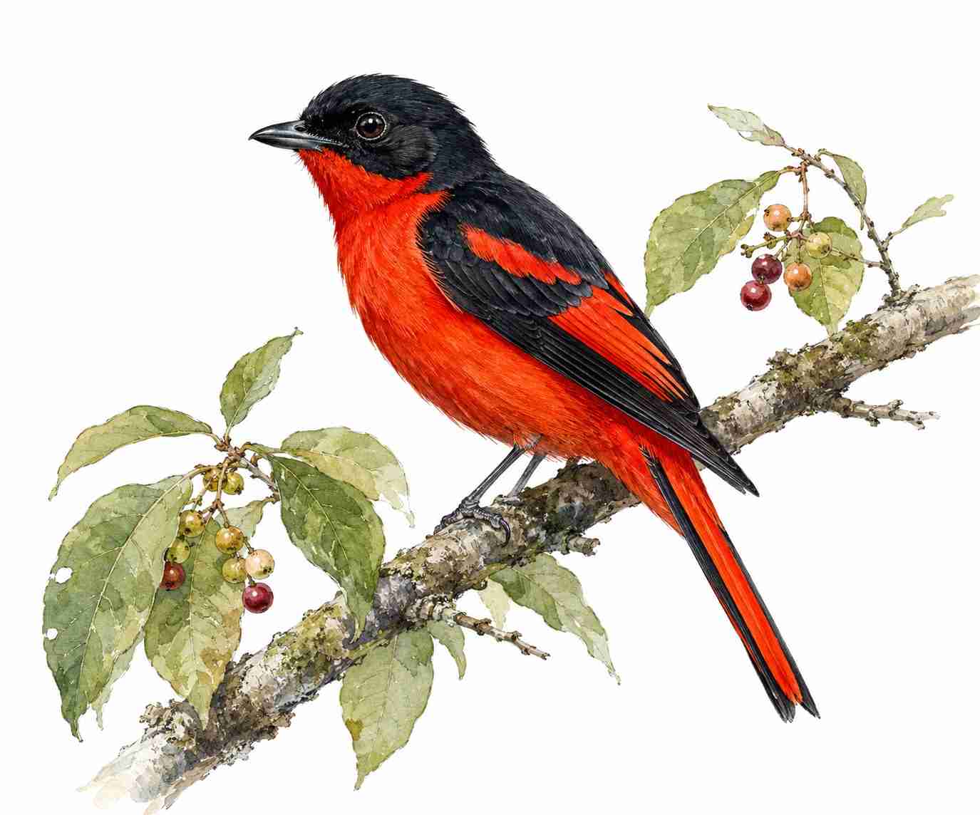 Scarlet Minivet