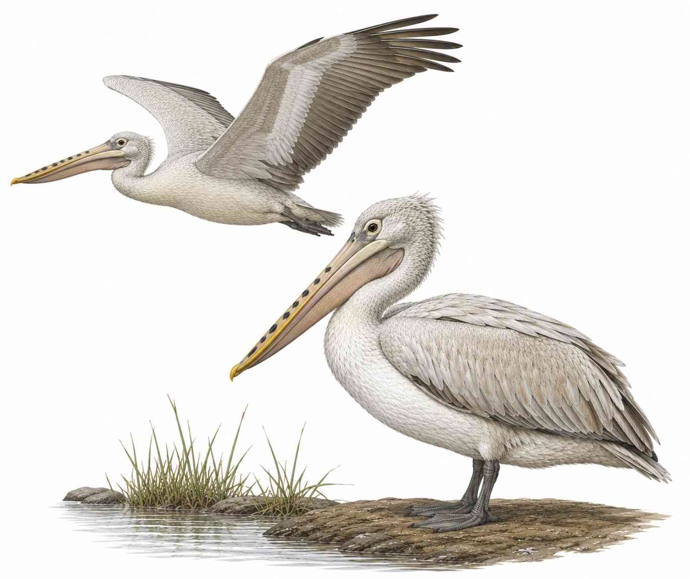 Spot-billed Pelican