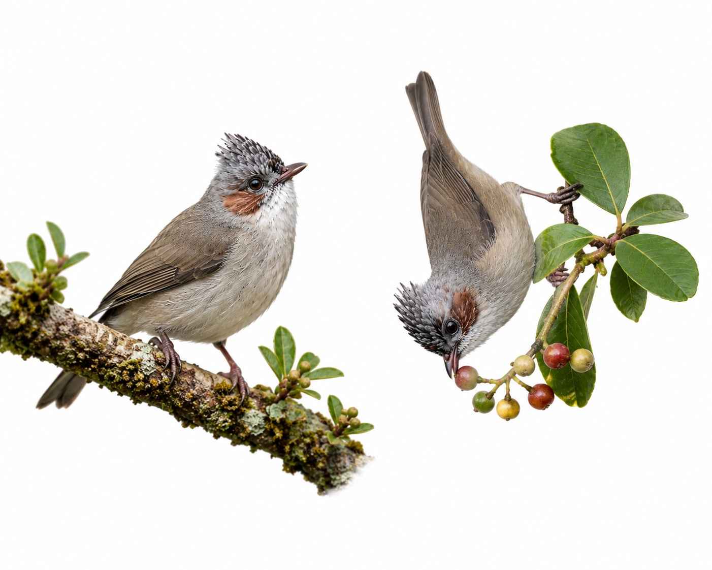Striated Yuhina