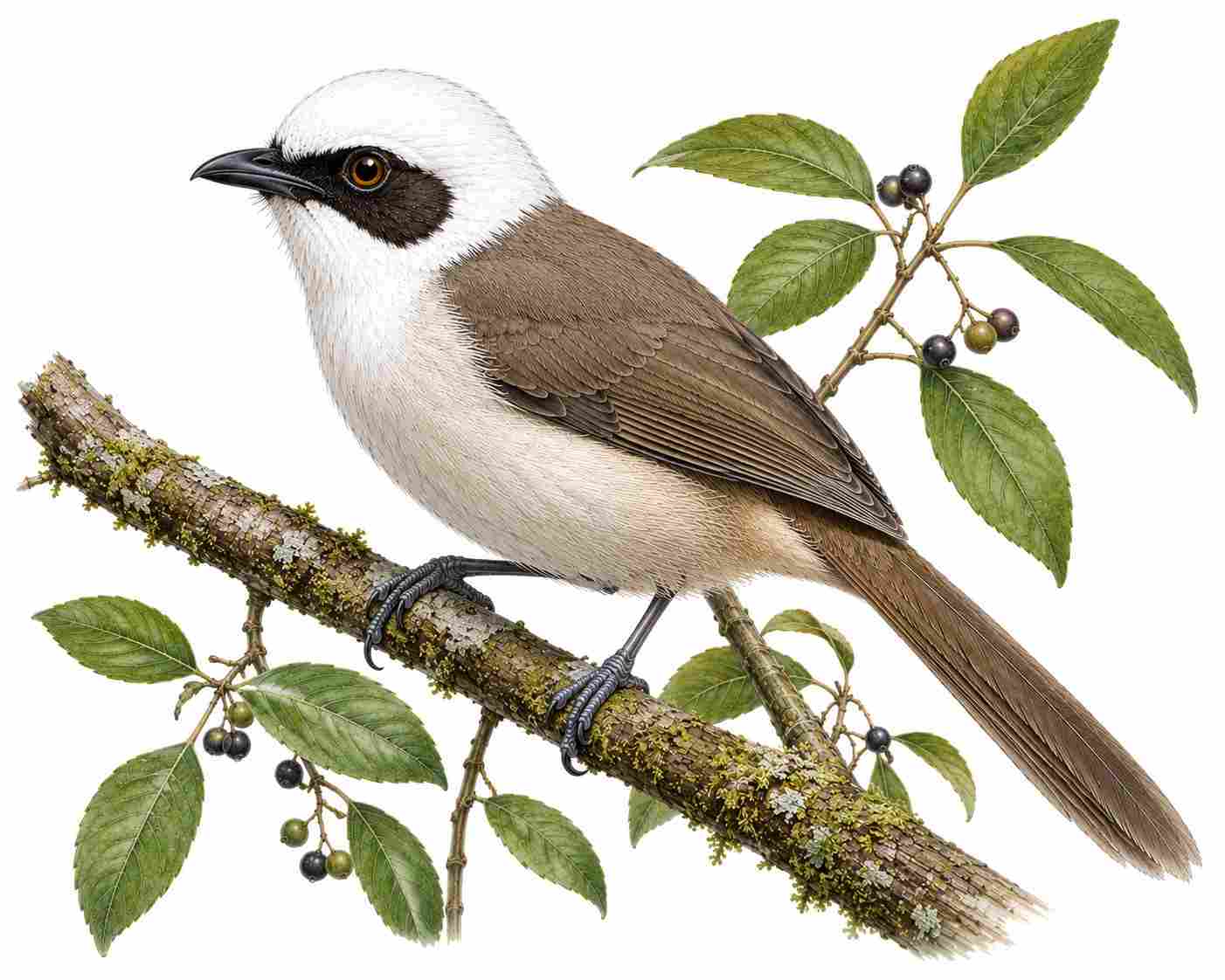 White-hooded Babbler