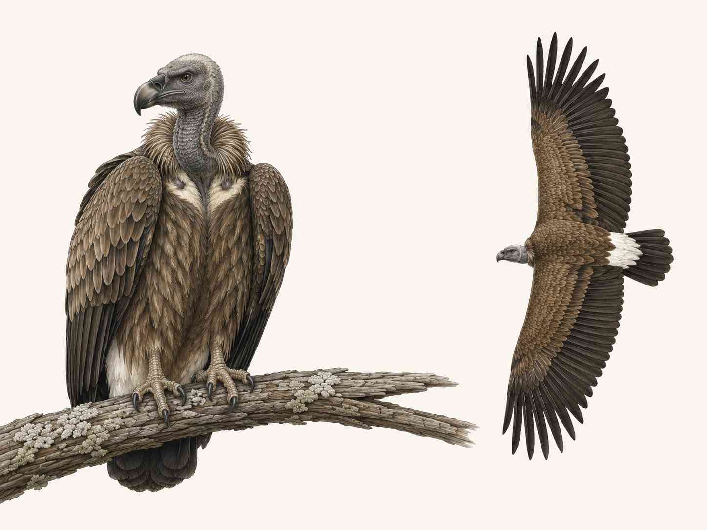 White-rumped Vulture