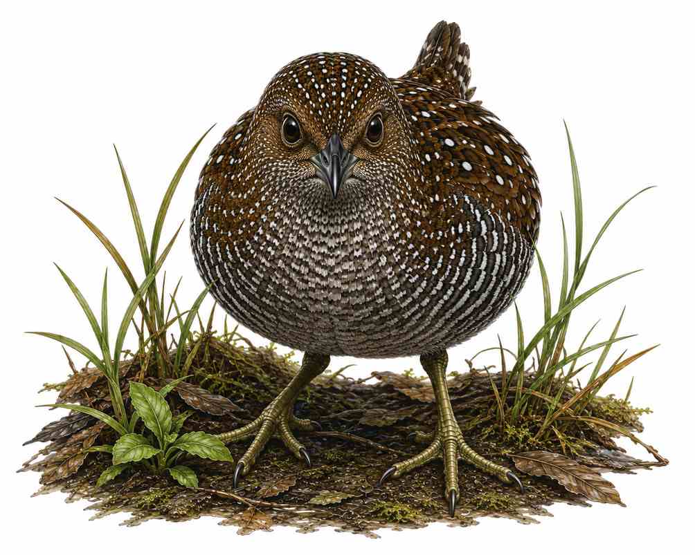 White-spotted Flufftail