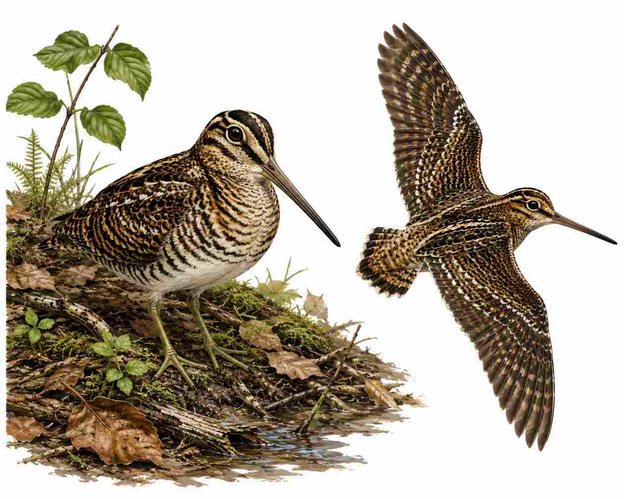 Wood Snipe